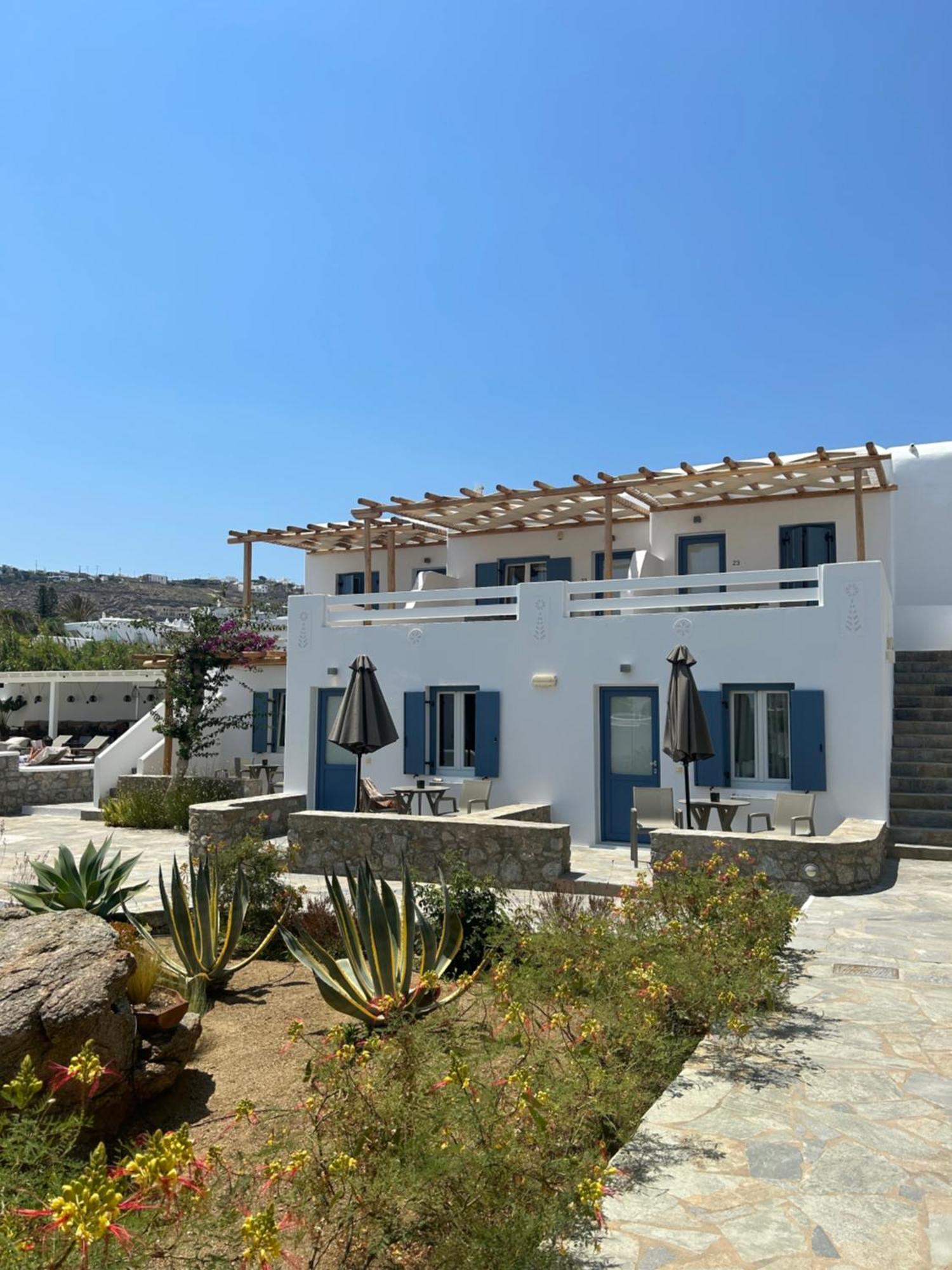 Esperides Apartment Platys Gialos  ภายนอก รูปภาพ