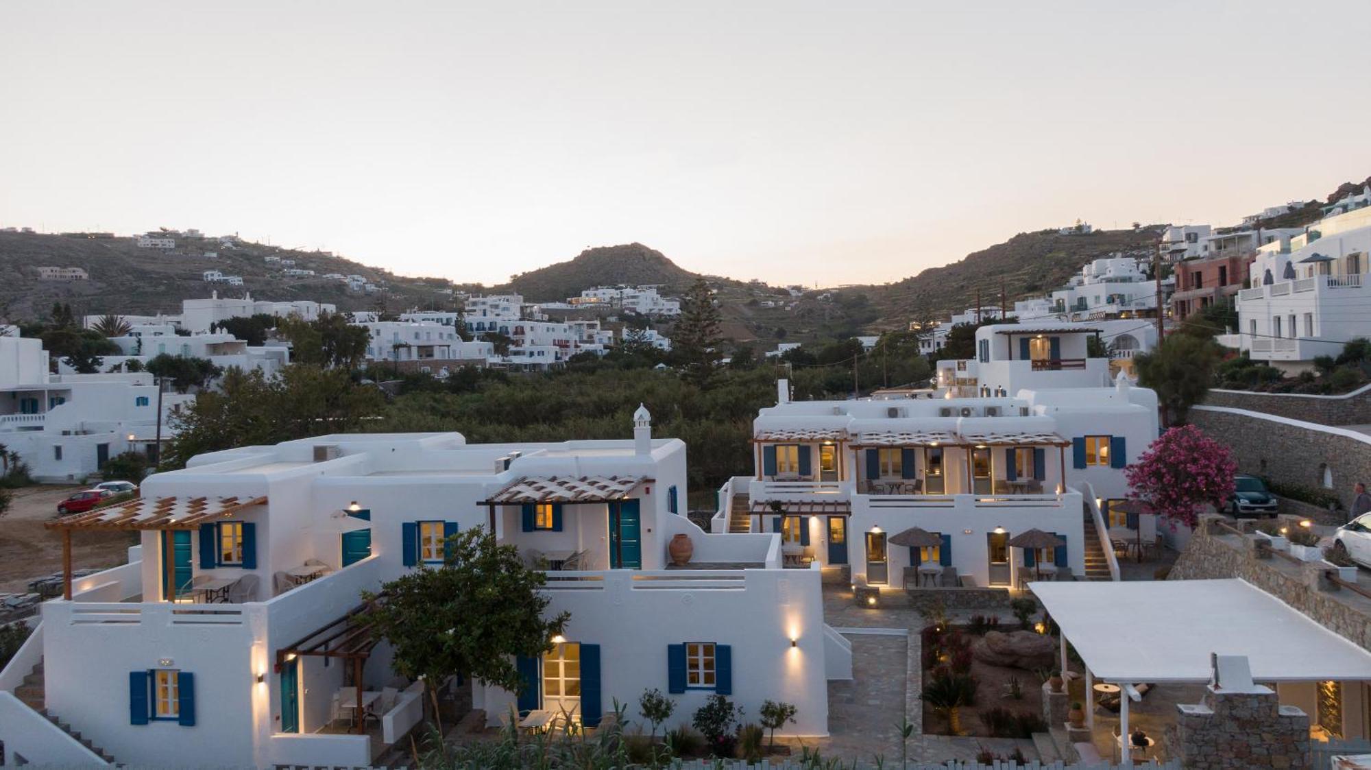 Esperides Apartment Platys Gialos  ภายนอก รูปภาพ