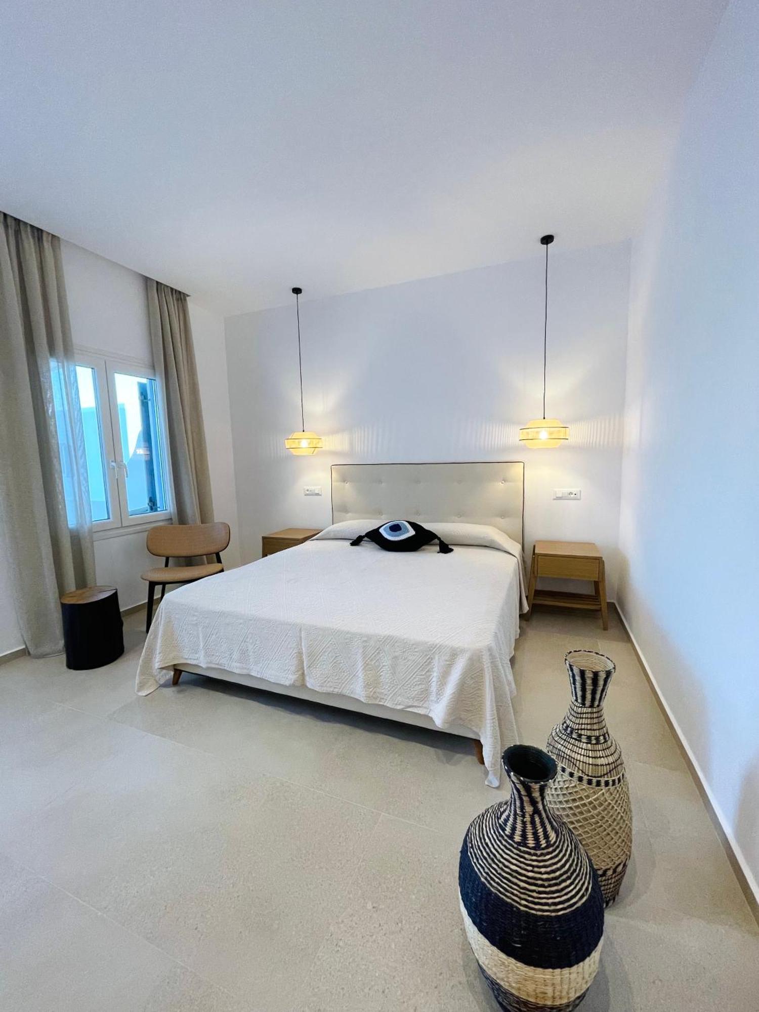 Esperides Apartment Platys Gialos  ภายนอก รูปภาพ