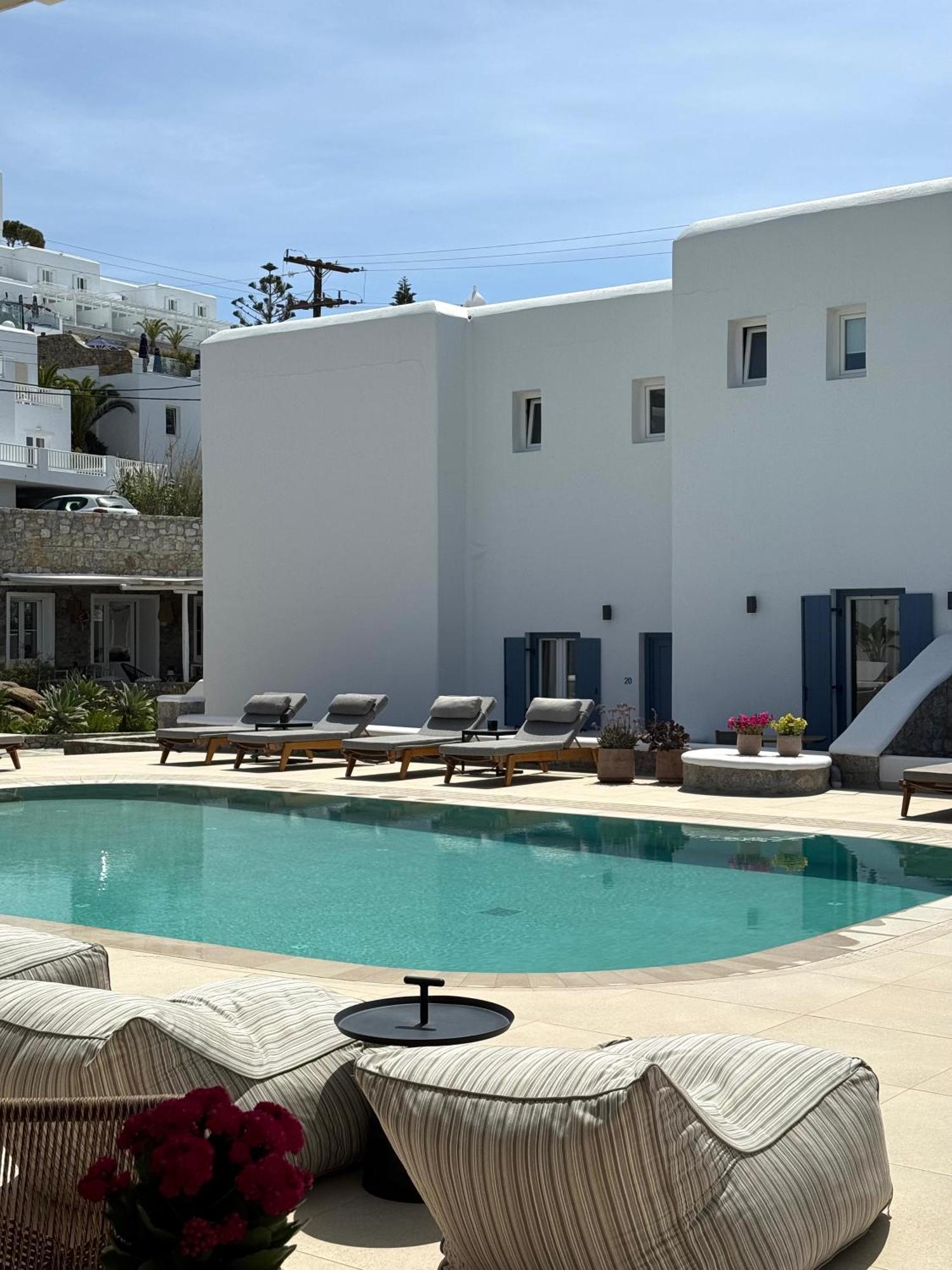 Esperides Apartment Platys Gialos  ภายนอก รูปภาพ