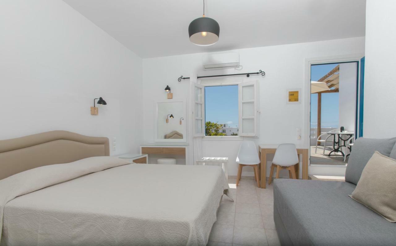 Esperides Apartment Platys Gialos  ภายนอก รูปภาพ
